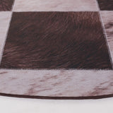 Safavieh Faux Hide 6'-0" x 6'-0" Rug in Light Brown / Brown