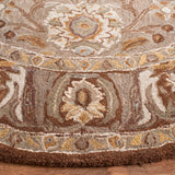 Safavieh Anatolia 6'-0" x 6'-0" Rug in Dark Grey / Brown