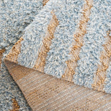 Safavieh Natura 4'-0" x 6'-0" Rug in Blue / Natural