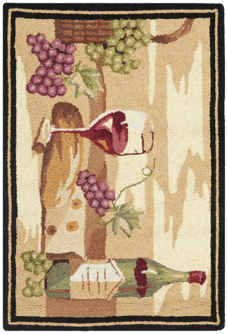 Safavieh Chelsea 1'-8" x 2'-6" Rug in Gold / Multi