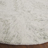 Safavieh Ebony 6'-0" x 6'-0" Rug in Ivory / Light Green
