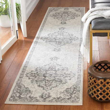 Safavieh Tulum 2'-0" x 9'-0" Rug in Ivory / Grey
