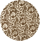Safavieh Soho 6'-0" x 6'-0" Rug in Brown / Ivory