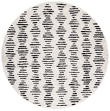 Safavieh Tulum 10'-0" x 10'-0" Rug in Ivory / Black
