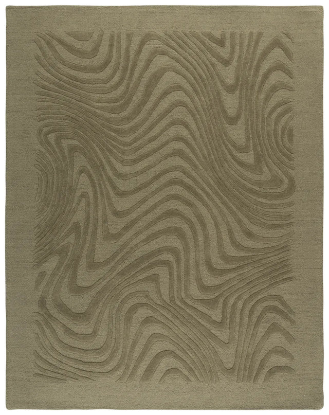 Safavieh Ebony 8'-0" x 10'-0" Rug in Green