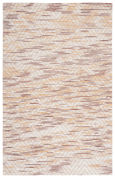 Safavieh Marbella 4'-0" x 6'-0" Rug in Ivory / Dark Brown