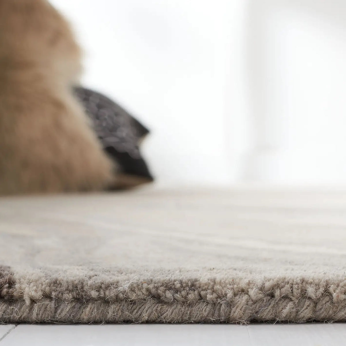 Safavieh Soho 4'-0" x 6'-0" Rug in Beige / Grey