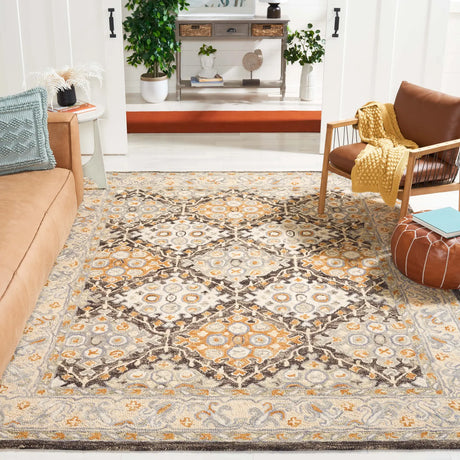 Safavieh Aspen 10'-0" x 14'-0" Rug in Beige / Brown