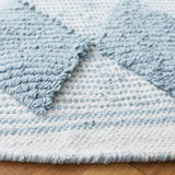 Safavieh Montauk 6'-0" x 6'-0" Rug in Aqua / Ivory
