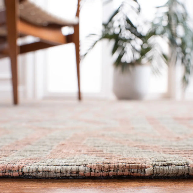 Safavieh Cape Cod 5'-0" x 8'-0" Rug in Blue / Rust