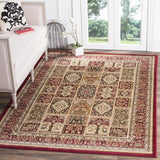 Safavieh Lyndhurst 4'-0" x 6'-0" Rug in Multi / Red