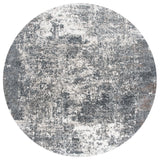 Safavieh Aston 6'-7" x 6'-7" Rug in Grey / Ivory