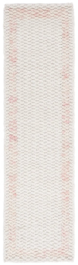 Safavieh Natura 2'-3" x 8'-0" Rug in Ivory / Pink