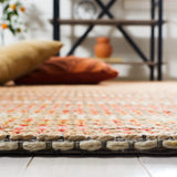 Safavieh Marbella 4'-0" x 6'-0" Rug in Natural / Red