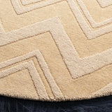 Safavieh Impressions 5'-0" x 5'-0" Rug in Dark Gold