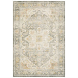 Oriental Weavers Savoy 28103 Grey/ Gold Rug - main flat