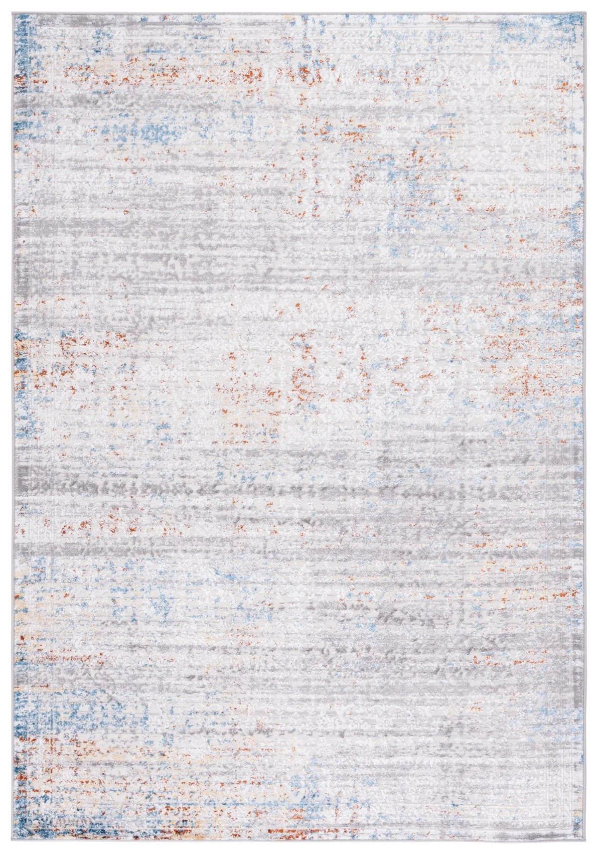 Safavieh Amelia 4'-5" x 6'-5" Rug in Grey / Light Grey