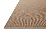 Loloi Merrick Mer-01 Oatmeal/Sunrise Rug - rug corner