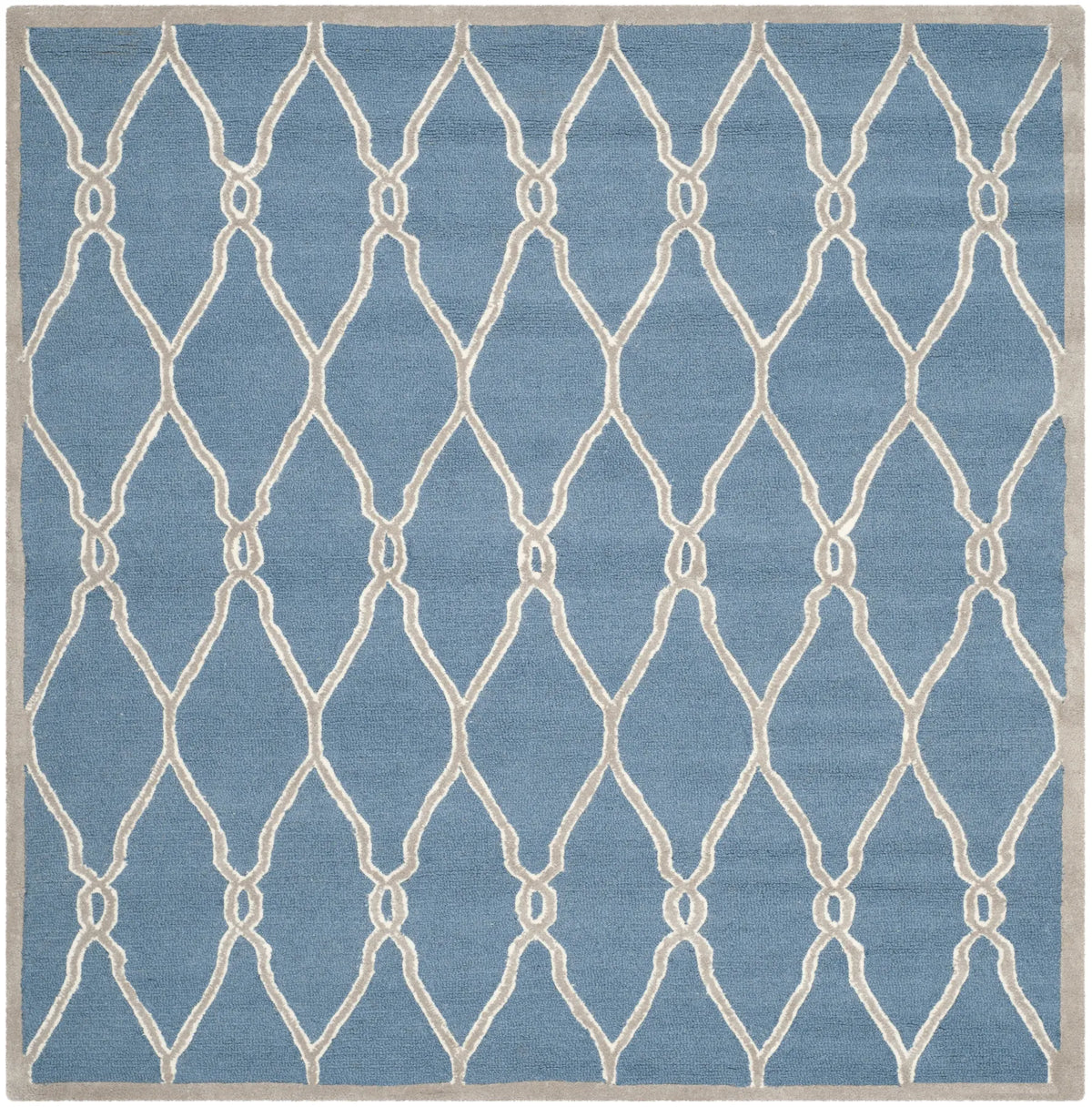 Safavieh Cambridge 6'-0" x 6'-0" Rug in Navy / Ivory