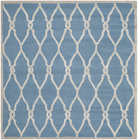 Safavieh Cambridge 6'-0" x 6'-0" Rug in Navy / Ivory