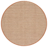 Safavieh Natural Fiber 6'-0" x 6'-0" Rug in Natural / Brown