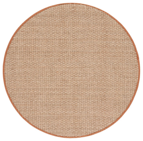 Safavieh Natural Fiber 6'-0" x 6'-0" Rug in Natural / Brown