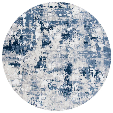 Safavieh Skyler 6'-7" x 6'-7" Rug in Grey / Navy