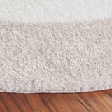 Safavieh Tahoe Shag 6'-7" x 6'-7" Rug in Beige / Ivory