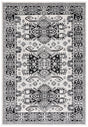 Safavieh Tulum 4'-0" x 6'-0" Rug in Ivory / Black
