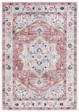 Safavieh Luna 4'-5" x 6'-5" Rug in Beige / Rust