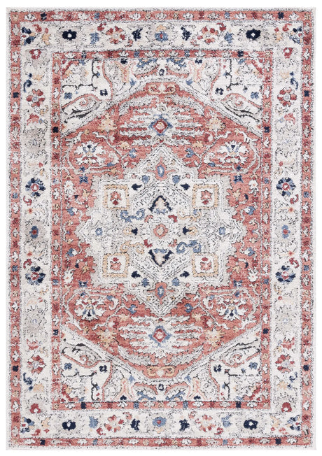 Safavieh Luna 4'-5" x 6'-5" Rug in Beige / Rust