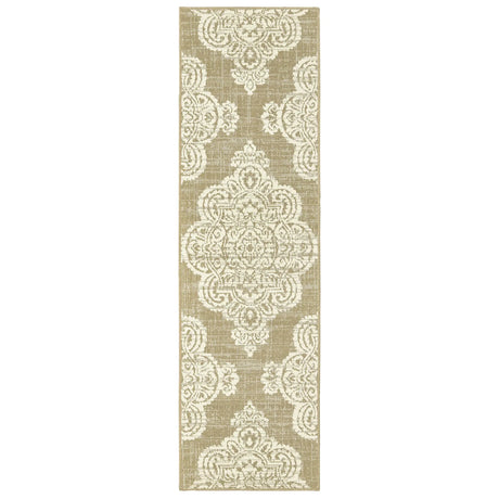 Oriental Weavers Sphinx Marina 5929J Tan / Ivory Rugs - runner