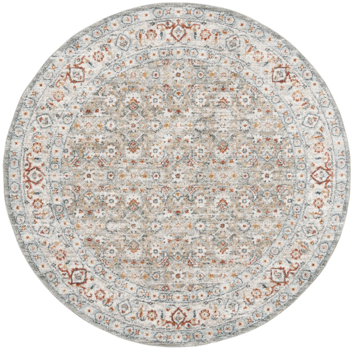 Safavieh Avalon 6'-7" x 6'-7" Rug in Grey / Light Blue