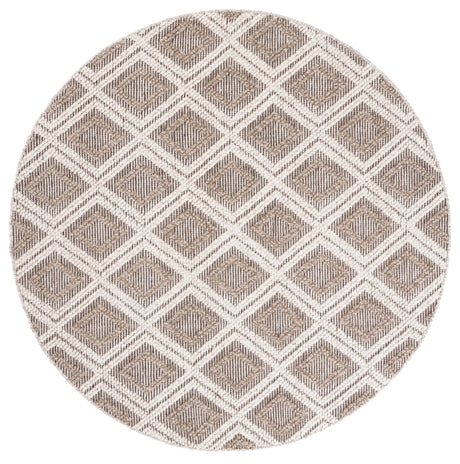 Safavieh Vermont 6'-0" x 6'-0" Rug in Beige / Ivory