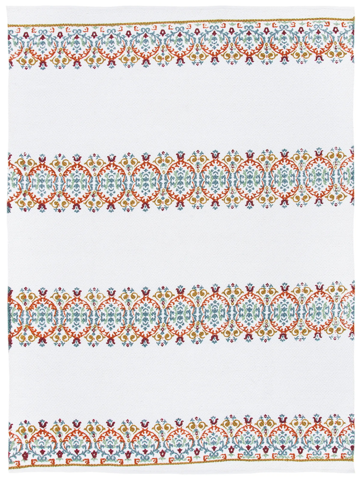 Safavieh Cedar Brook 8'-0" x 10'-0" Rug in Ivory / Orange