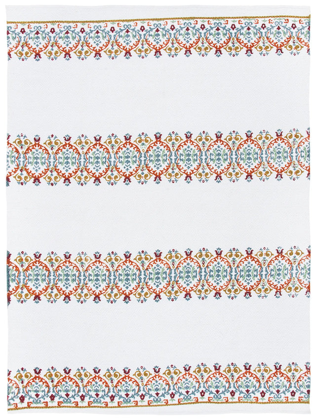 Safavieh Cedar Brook 8'-0" x 10'-0" Rug in Ivory / Orange