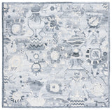 Safavieh Glamour 6'-0" x 6'-0" Rug in Ivory / Grey