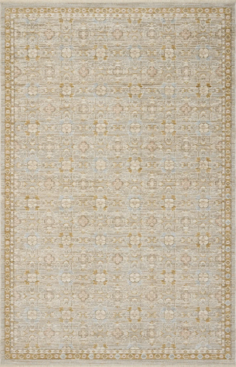 Loloi Elora ELR-08 Traditional Power Loomed Neutral, Multi Rug - main flat