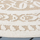 Safavieh Global 6'-7" x 6'-7" Rug in Beige / Light Beige