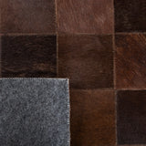 Safavieh Studio Leather 4'-0" x 6'-0" Rug in Ivory / Brown