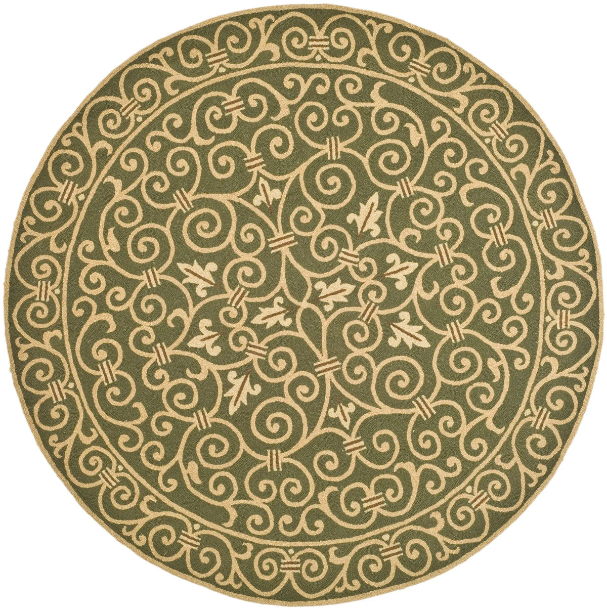 Safavieh Chelsea 5'-6" x 5'-6" Rug in Light Green