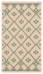 Safavieh Courtyard 2'-0" x 3'-7" Rug in Beige / Green