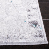 Safavieh Amelia 4'-5" x 6'-5" Rug in Grey / Aqua