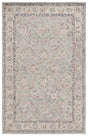 Safavieh Metro 4'-0" x 6'-0" Rug in Grey / Rust