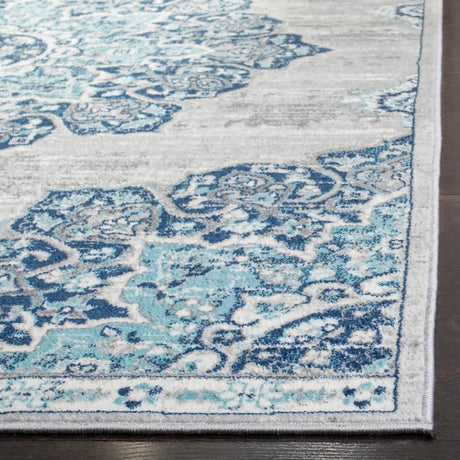 Safavieh Brentwood 5'-3" x 7'-6" Rug in Navy / Light Grey