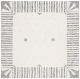 Safavieh Casablanca 6'-0" x 6'-0" Rug in Ivory / Black