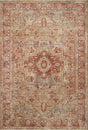 Loloi Gaia Gaa-01 Gold/Brick Rugs - main flat