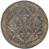 Safavieh Anatolia 6'-0" x 6'-0" Rug in Navy / Ivory