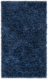 Safavieh Sheep Shag 3'-0" x 5'-0" Rug in Navy