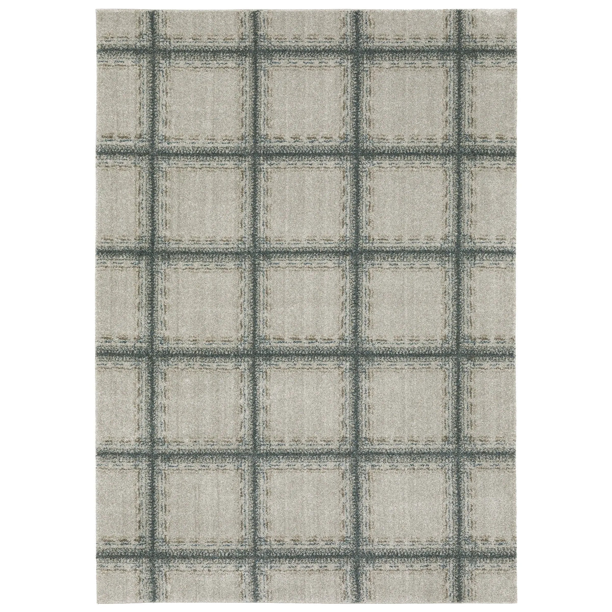 Oriental Weavers Alton 092E9 Beige/ Blue Rug - main flat